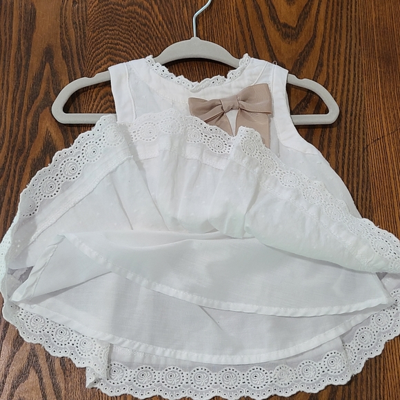 Dylan & Abby swiss dot summer set for baby girl, 0-3 months - Picture 4 of 8